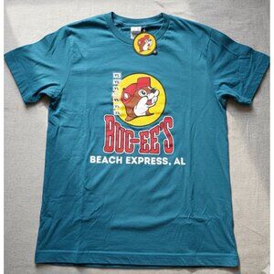 Buc-ees Beach Express Graphic Tee Soft Cotton T Shirt With Location Print youth